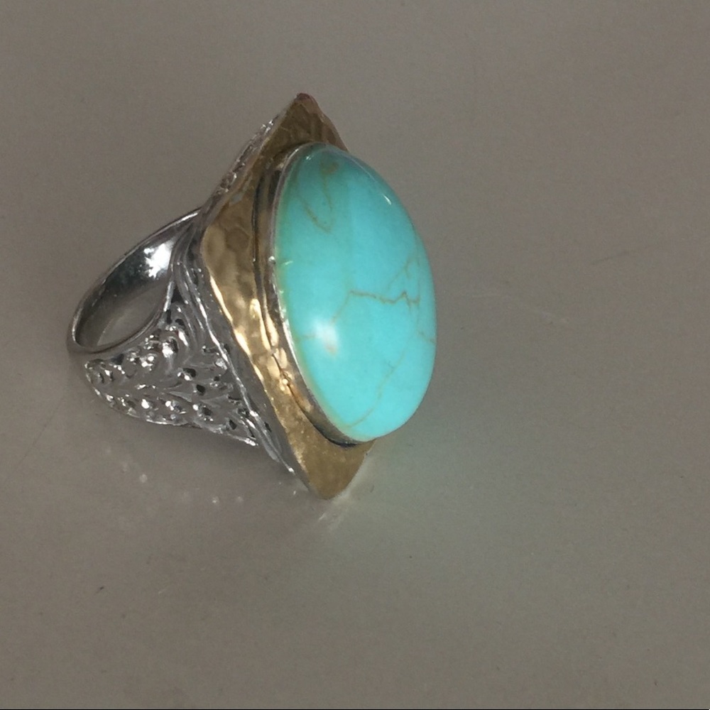Turq  Ring